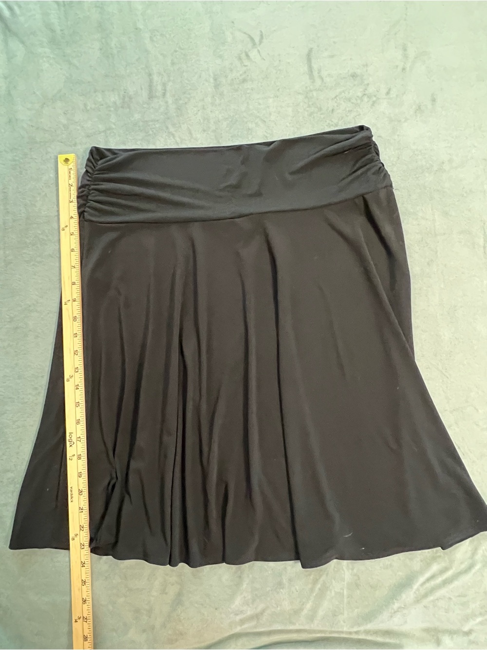 George Women's Black A-Line Travel Skirt
